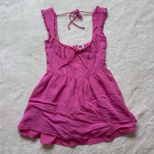 Pink Grey Bandit Dress